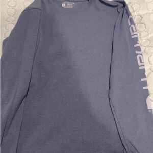 Carhartt Heather Blue Long Sleeve Tee